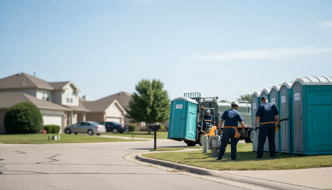 Porta Potty Rental in Farrell, PA near me